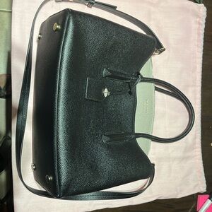 Never used Kate Spade Black and Tan Purse